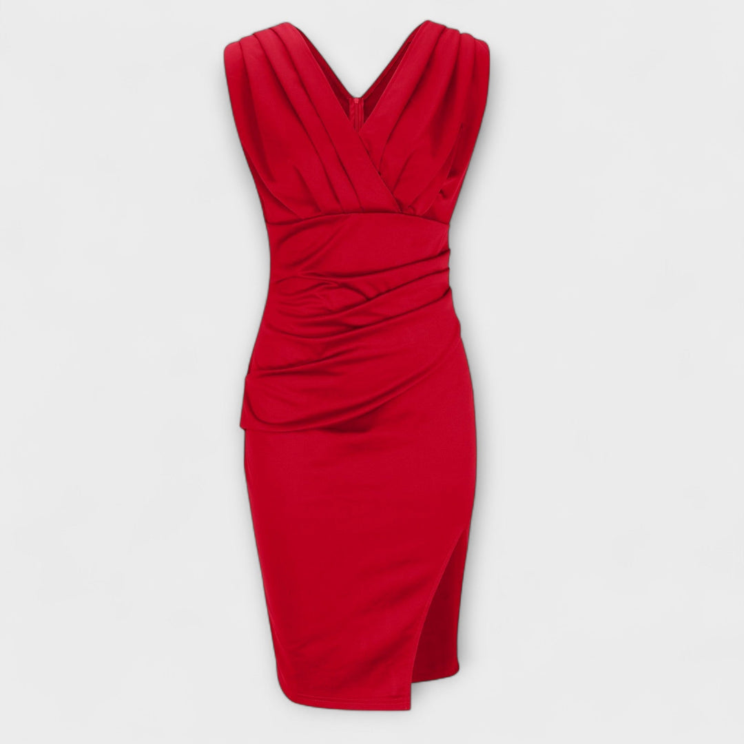 Desi - V-Neck with High Slit