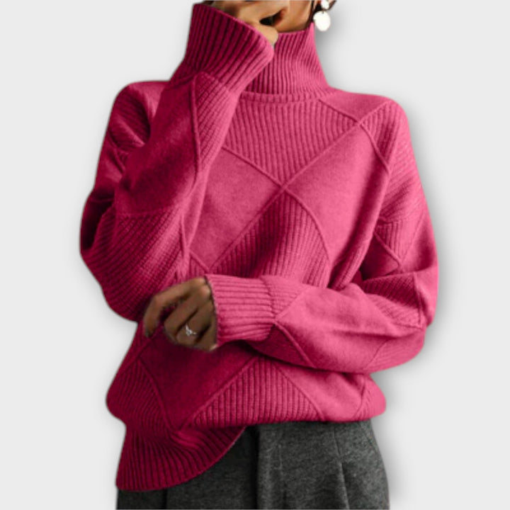 Melanie - Mukava turtleneck-neule