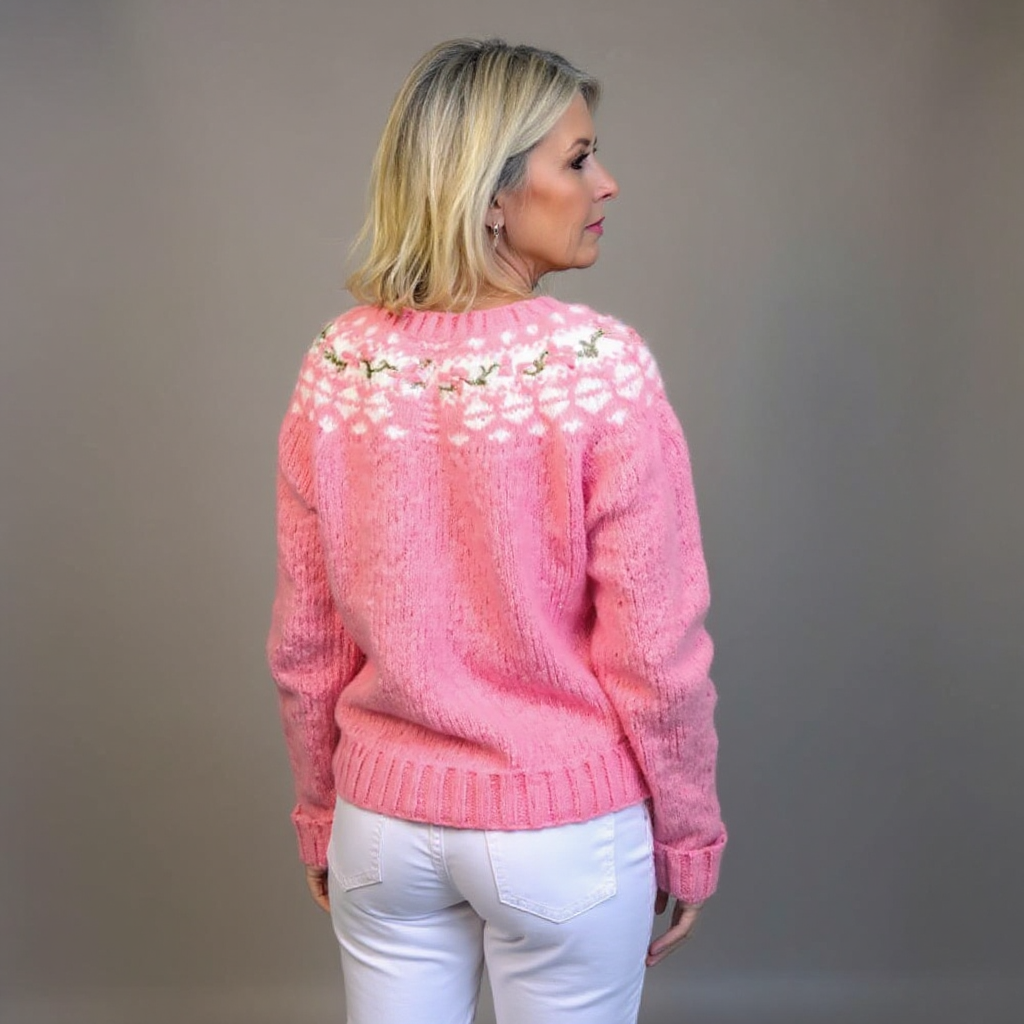 Ella | Islantilaistyylinen neuletakki