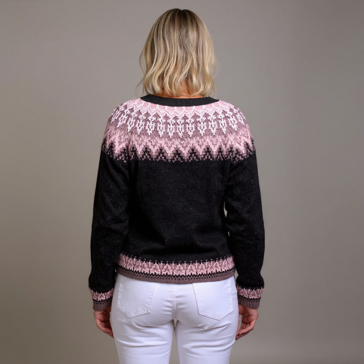Tuula | Islantilaistyylinen neuletakki