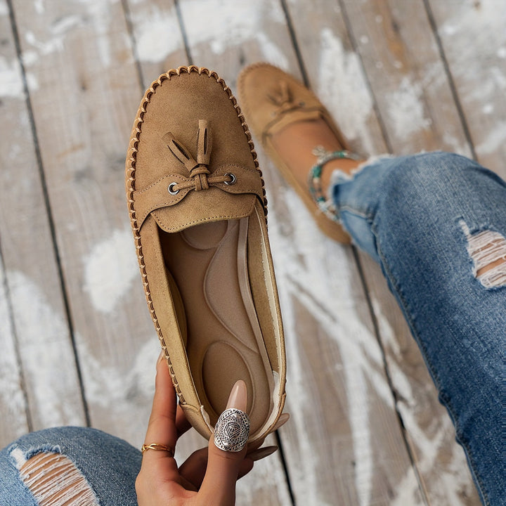 Nadine - Klassiset loaferit, joissa on tasselit
