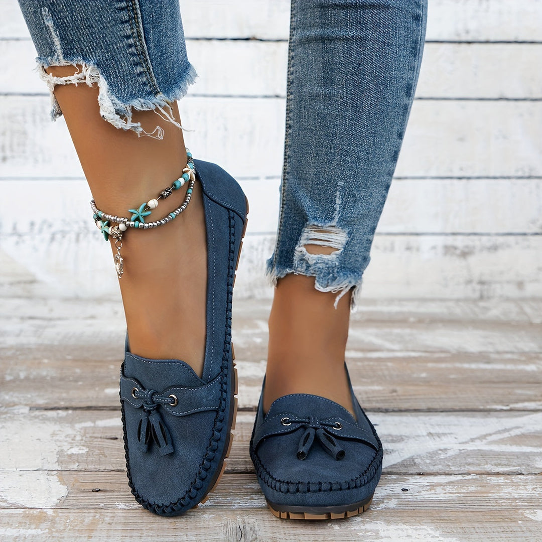Nadine - Klassiset loaferit, joissa on tasselit