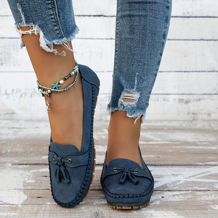 Nadine - Klassiset loaferit, joissa on tasselit