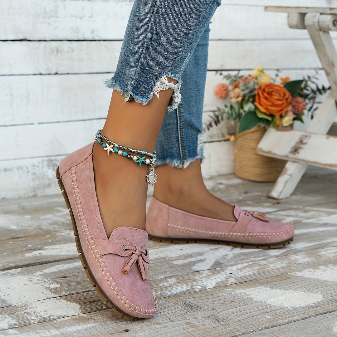 Nadine - Klassiset loaferit, joissa on tasselit
