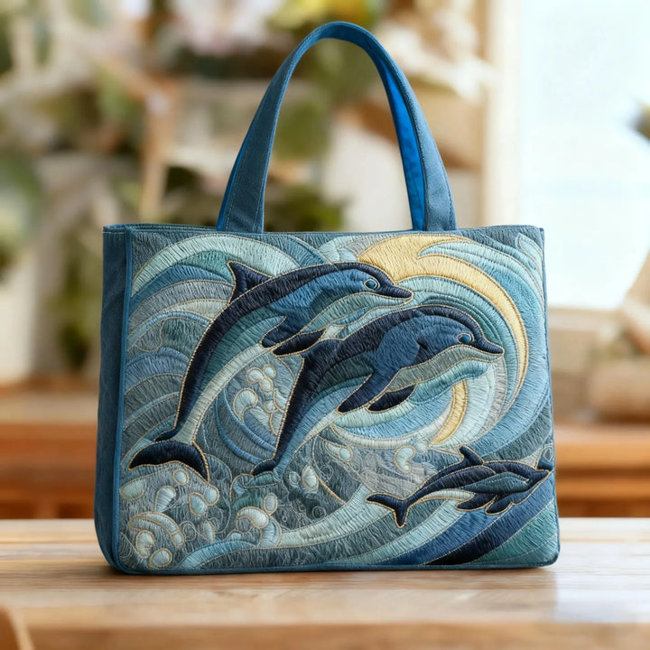Artisan Dolphin -olkalaukku, inspiroitunut merestä