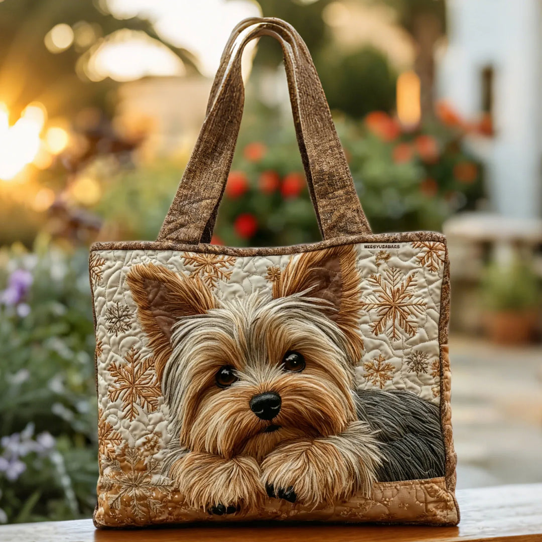 Hienostunut Käsintehty Yorkie Kassi