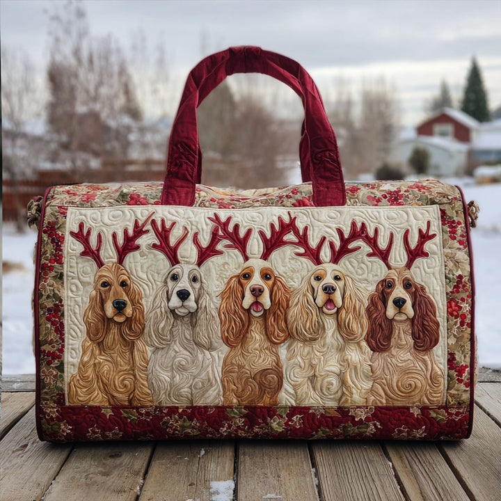 Bouncy Spaniel -tikattu putkikassi