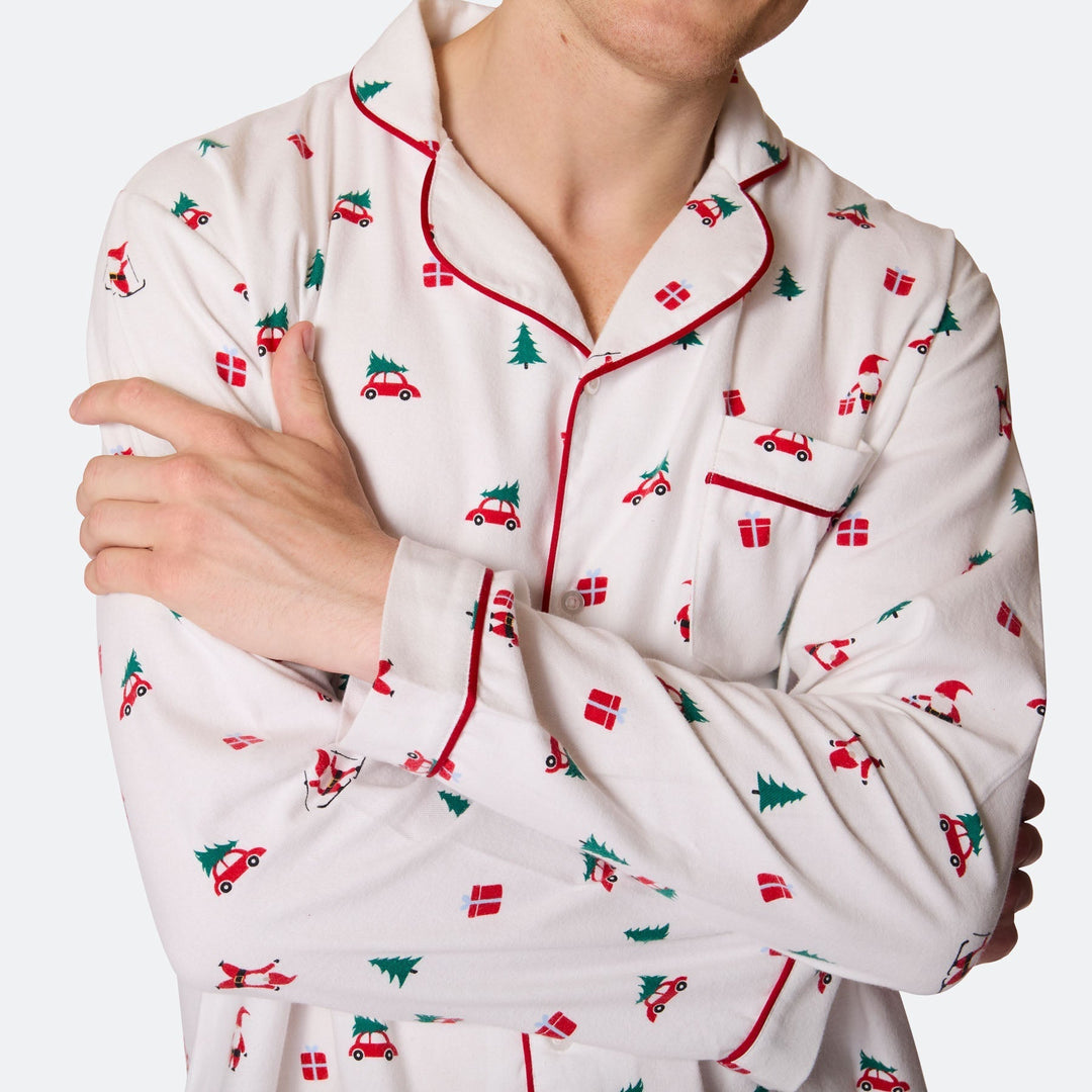 Misteli flanellinen joulupyjama miehille