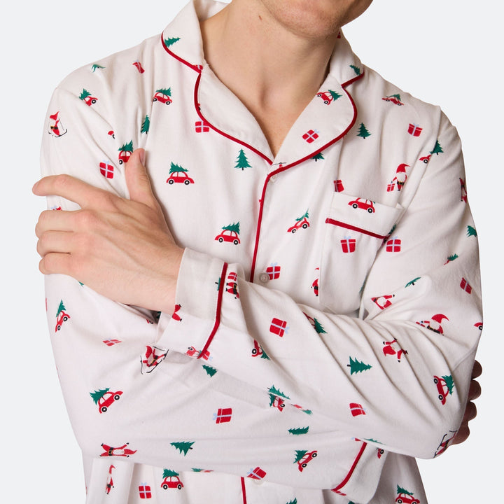 Misteli flanellinen joulupyjama miehille