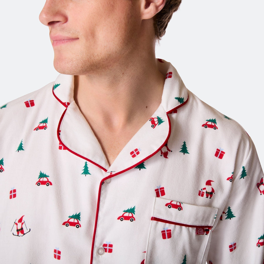 Misteli flanellinen joulupyjama miehille