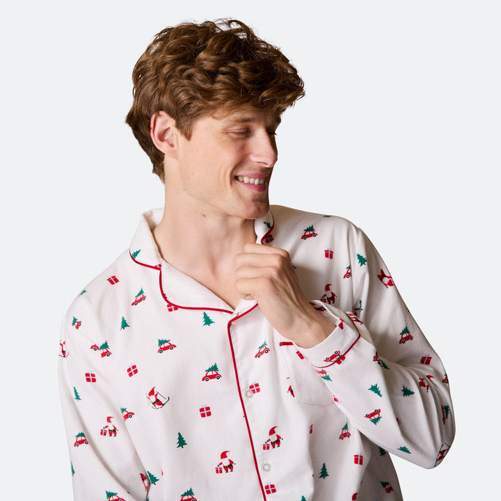 Misteli flanellinen joulupyjama miehille