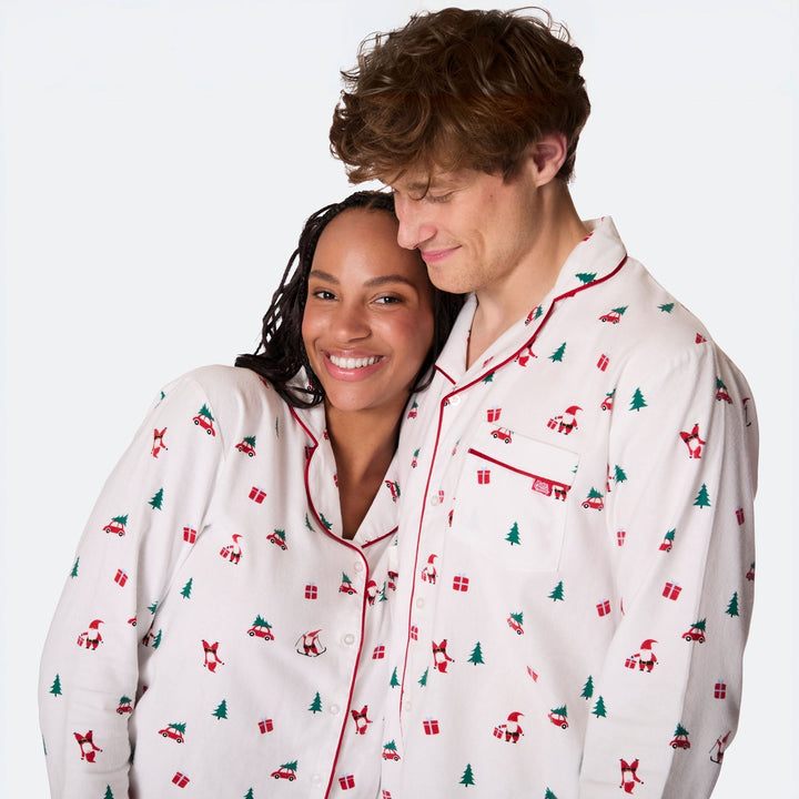 Misteli flanellinen joulupyjama miehille