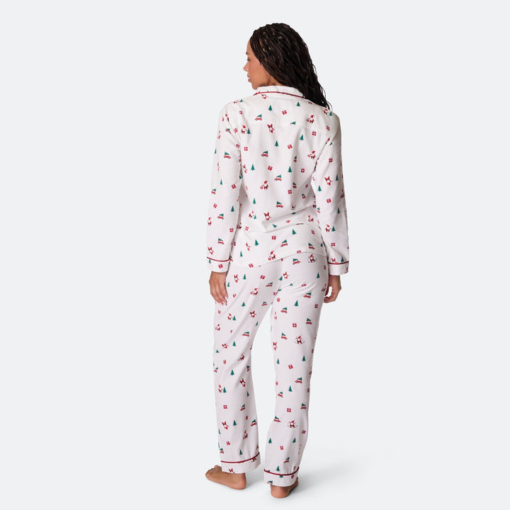 Misteli flanellinen joulupyjama naisille