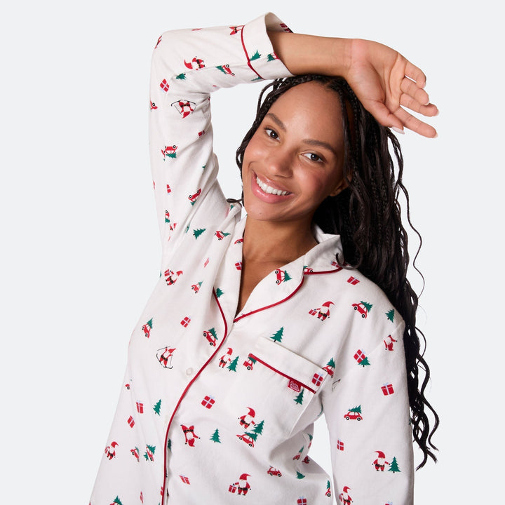 Misteli flanellinen joulupyjama naisille