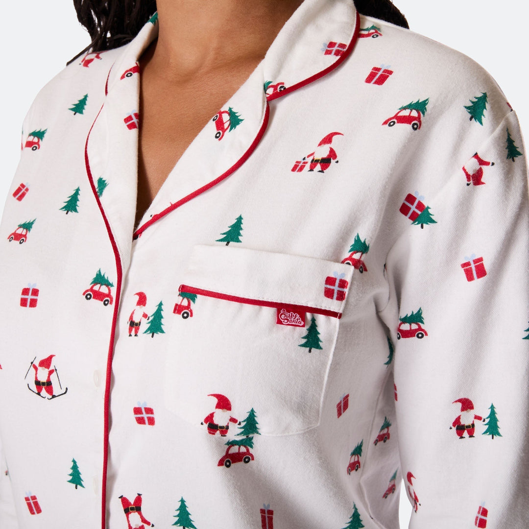 Misteli flanellinen joulupyjama naisille