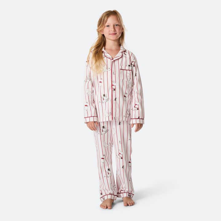 Muumi flanellinen joulupyjama lapsille