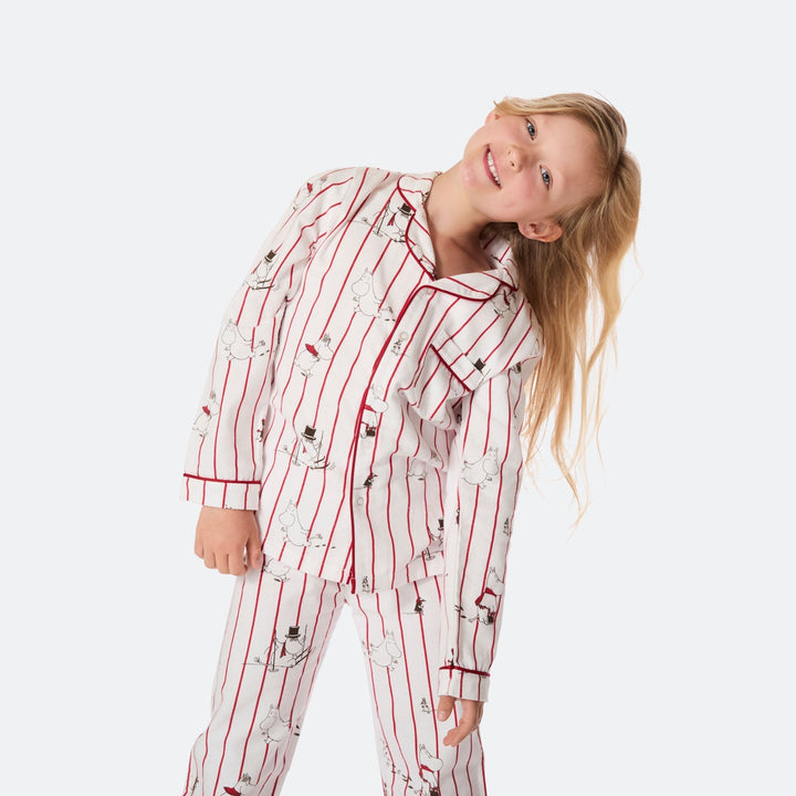 Muumi flanellinen joulupyjama lapsille