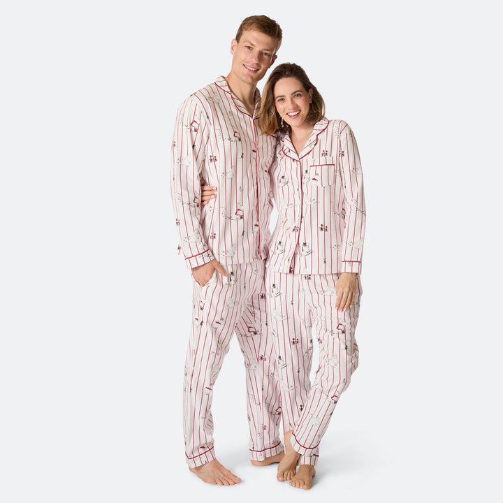 Muumi flanellinen joulupyjama miehille