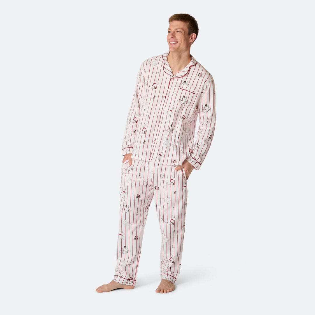 Muumi flanellinen joulupyjama miehille