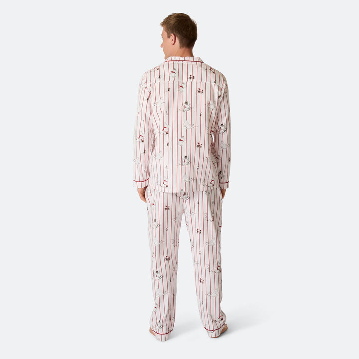 Muumi flanellinen joulupyjama miehille