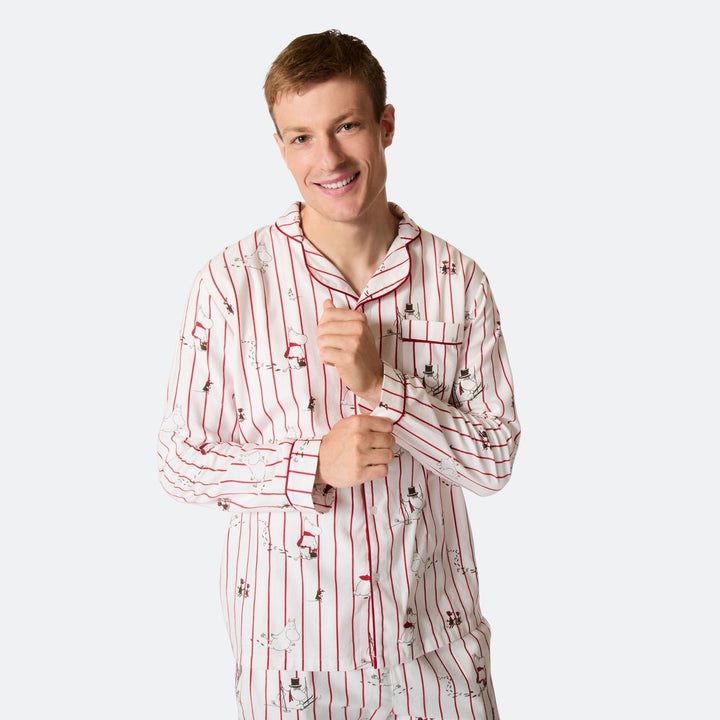 Muumi flanellinen joulupyjama miehille