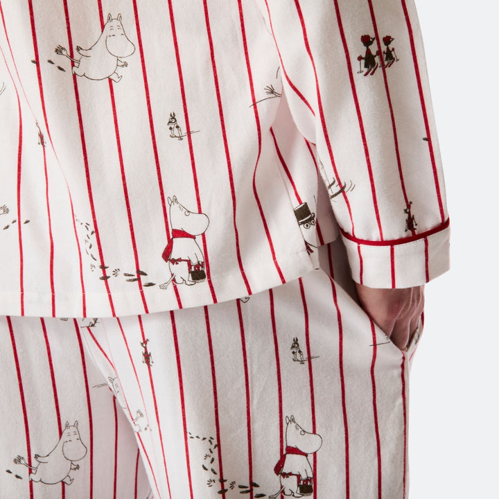 Muumi flanellinen joulupyjama miehille