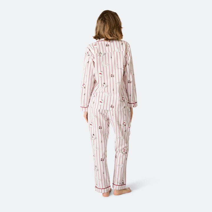 Muumi flanellinen joulupyjama naisille