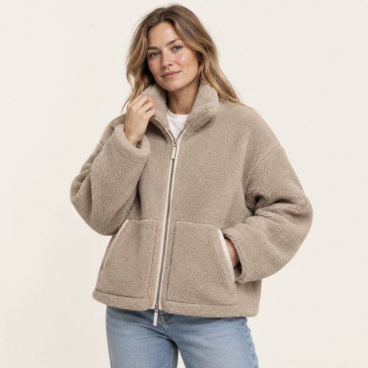 Lotta - Pehmeä teddyfleece-takki