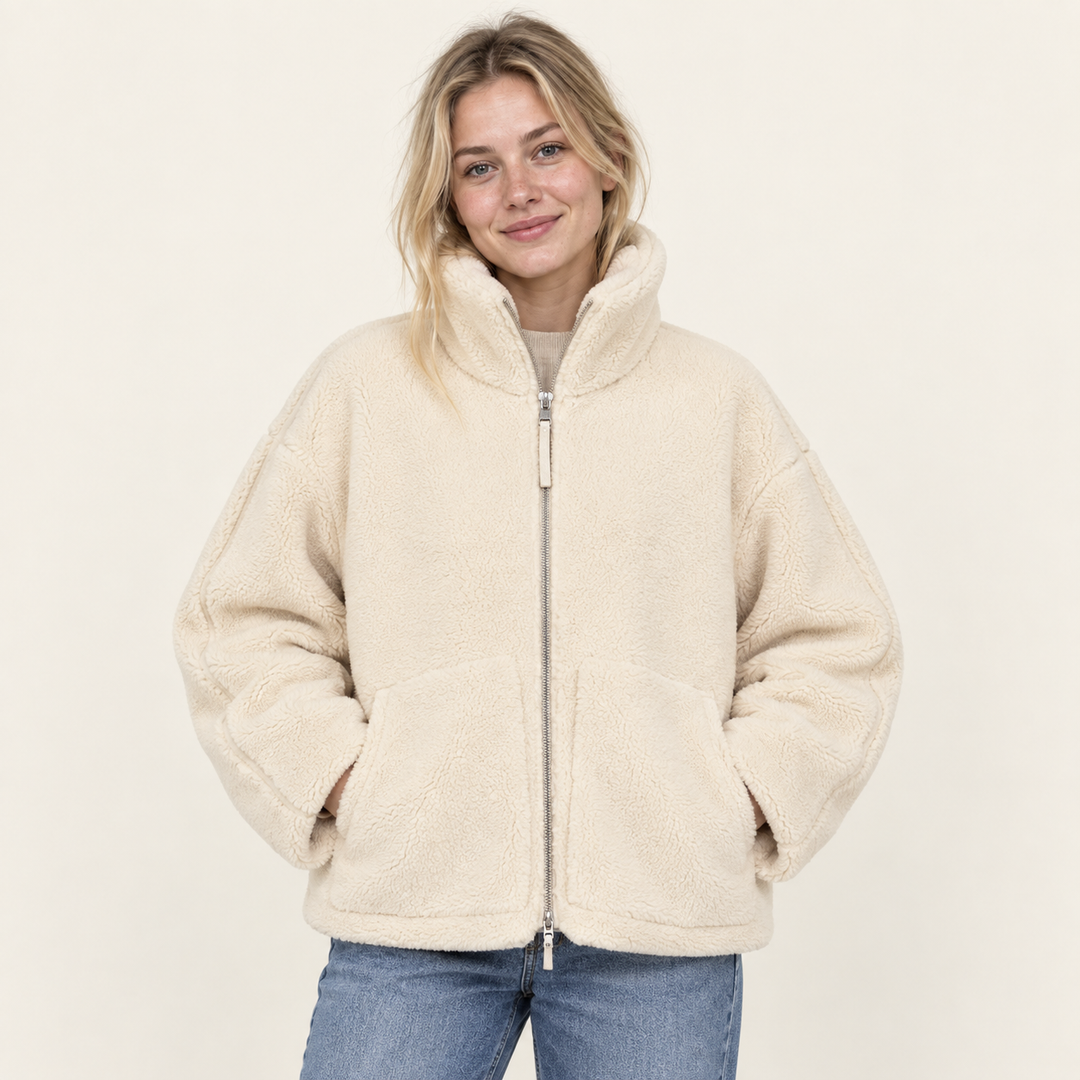 Lotta - Pehmeä teddyfleece-takki