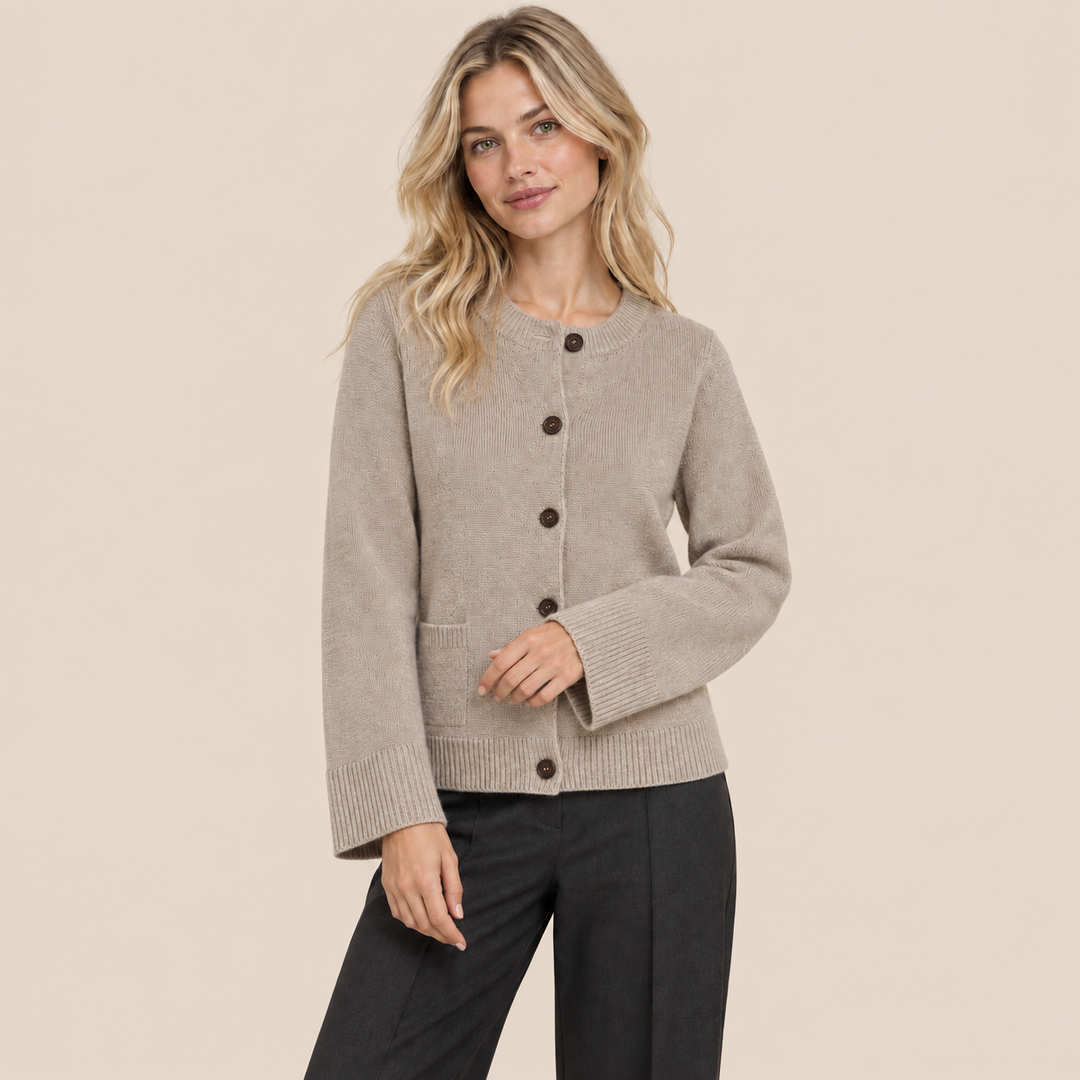 Anna | Tyylikäs neulecardigan