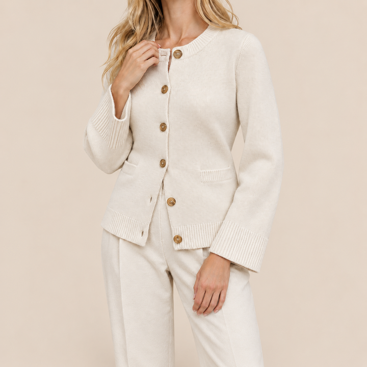 Anna | Tyylikäs neulecardigan