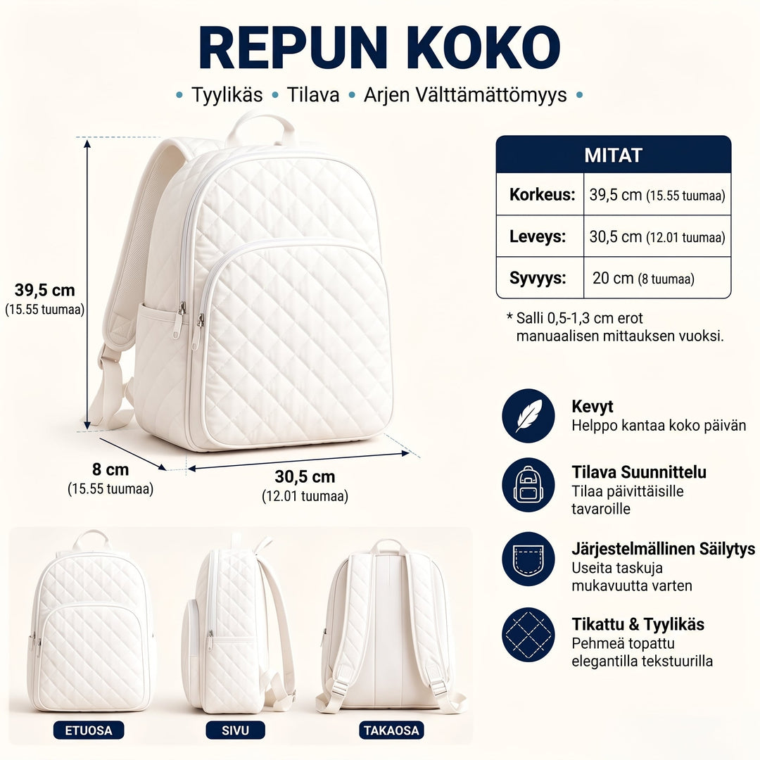 Pehmustettu reppu - Merikilpikonna trooppisella rannalla