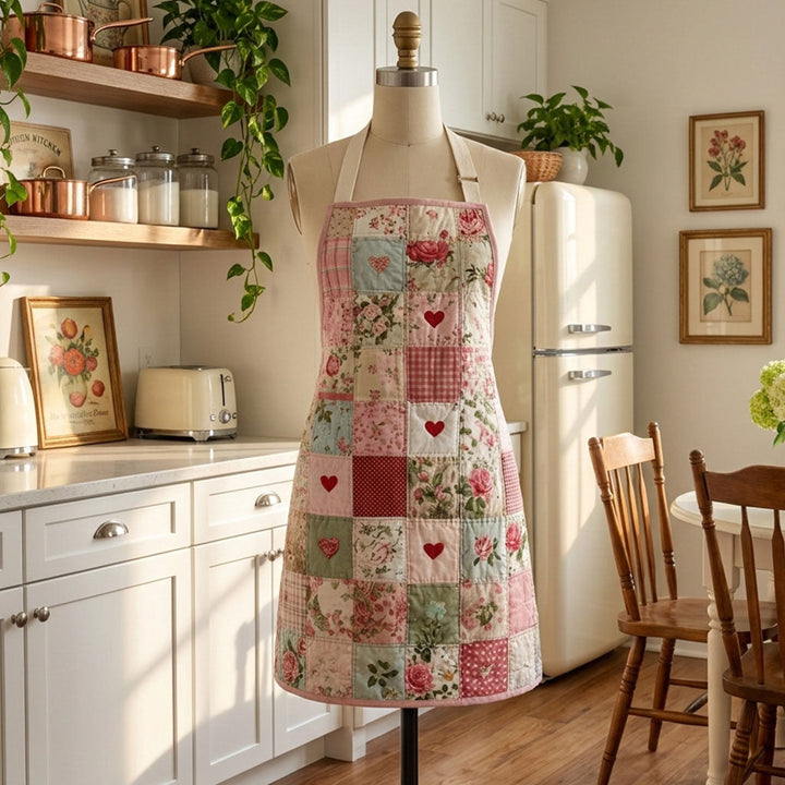 Käytännöllinen Keittiöesiliina "Ompelemme Sydämiä"