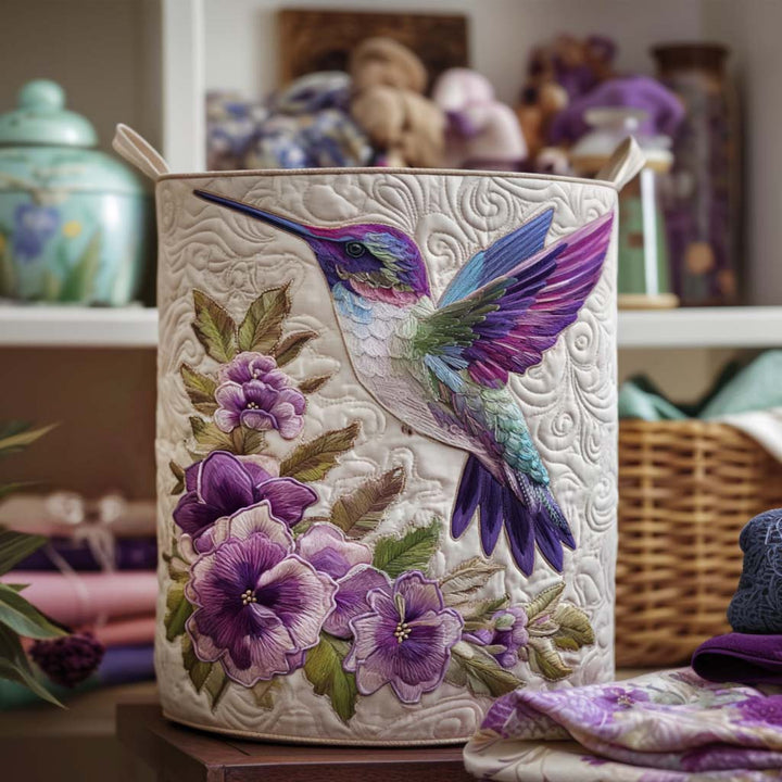 Colibri ja Kukat | Pehmustettu Säilytyskori