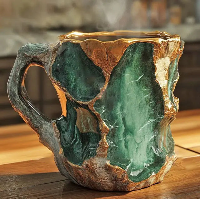 Kristallilla Infusoitu Mineralikahvimuki