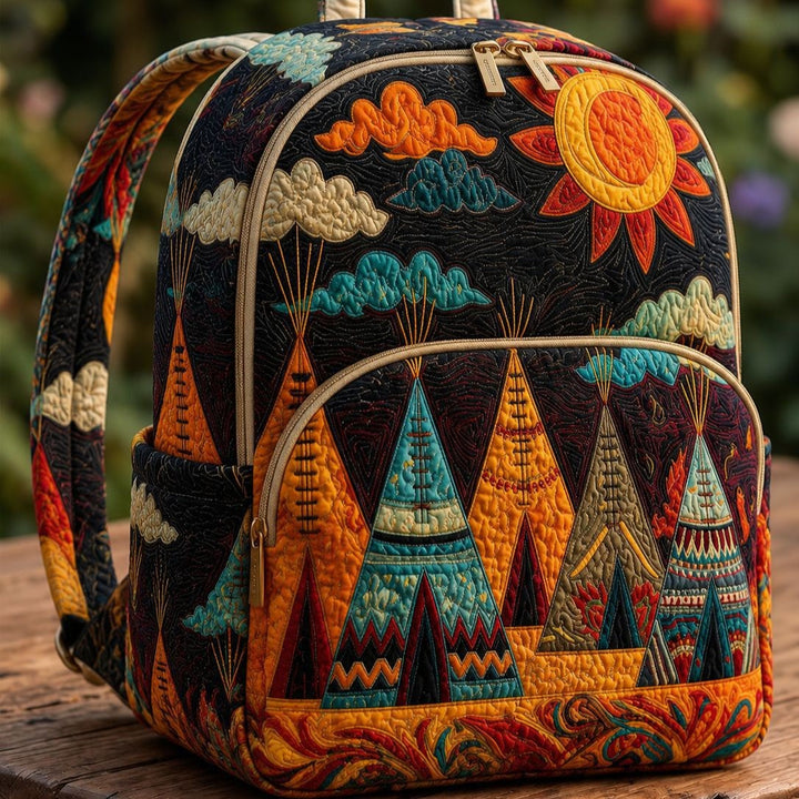 Vaatimaton Reppu - Boho Teltta ja Aurinko