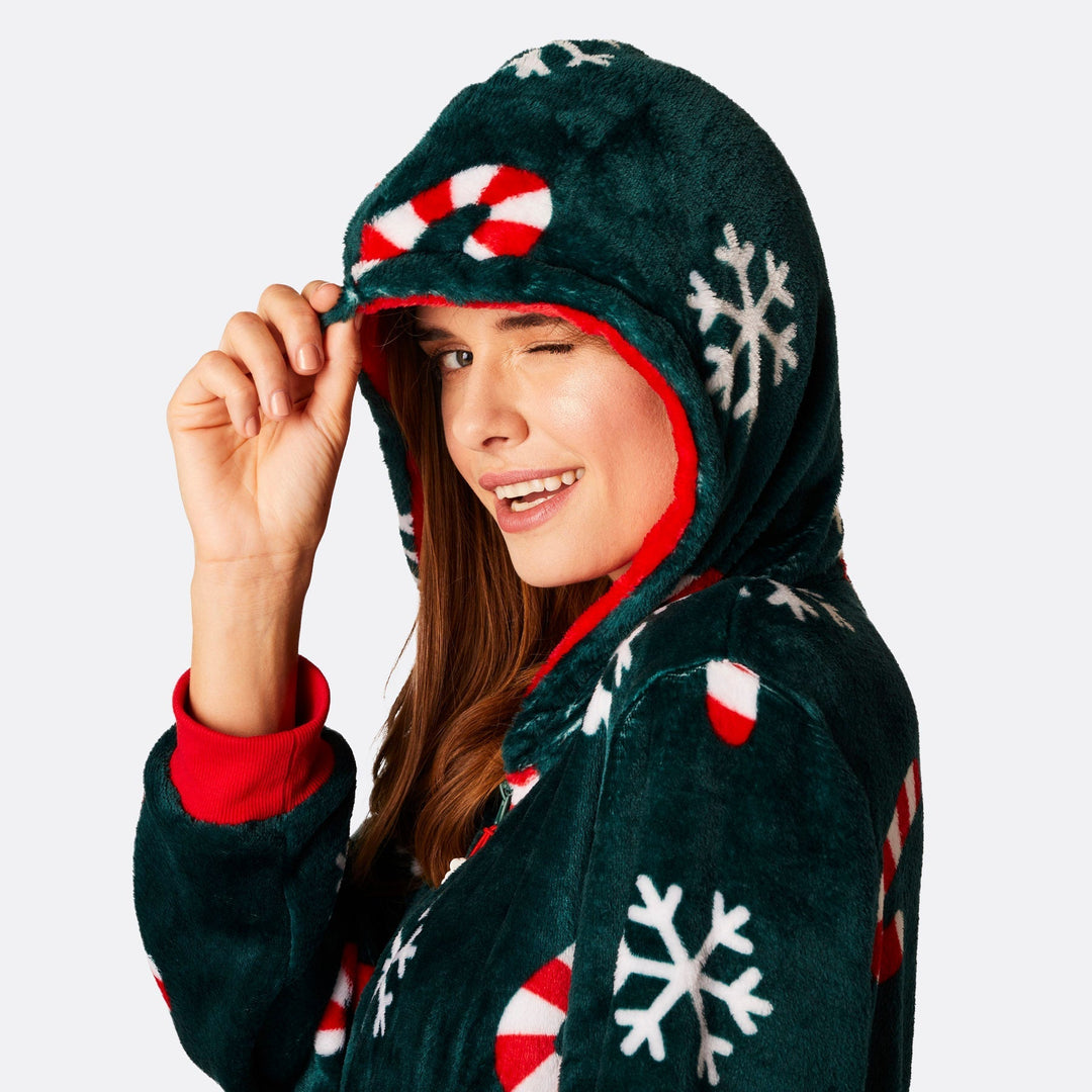 Karkkikeppi-onesie naisille