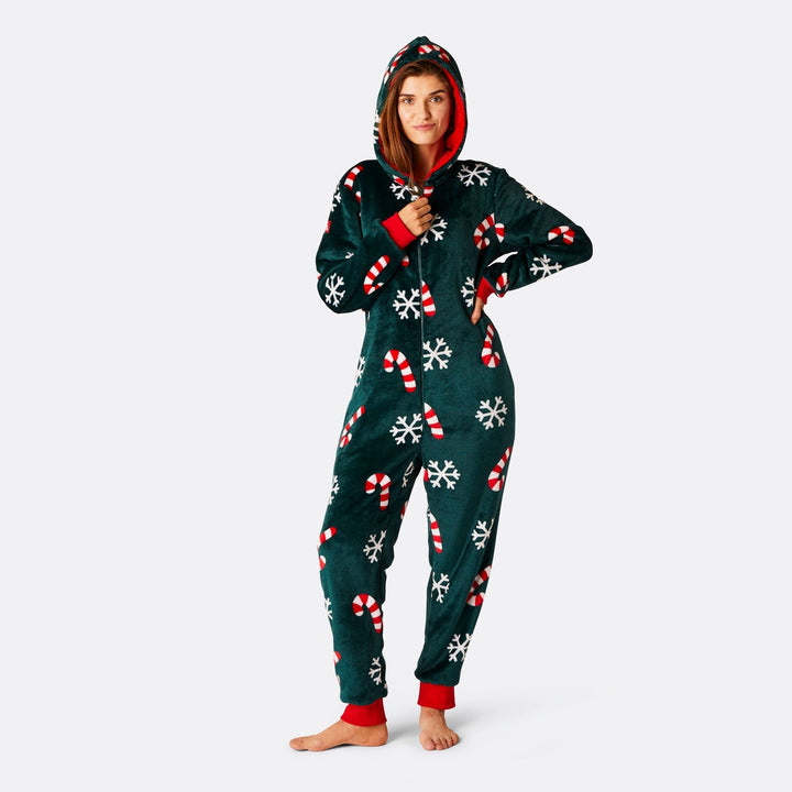 Karkkikeppi-onesie naisille