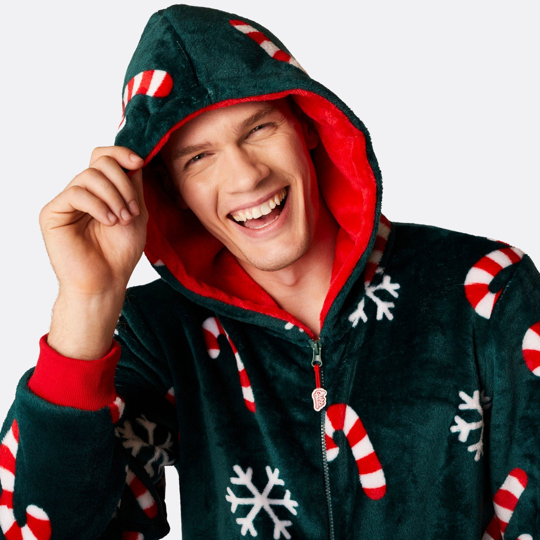 Karkkikeppi-onesie miehille
