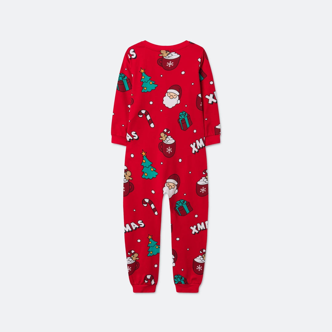 Punainen xmas-haalari lapsille