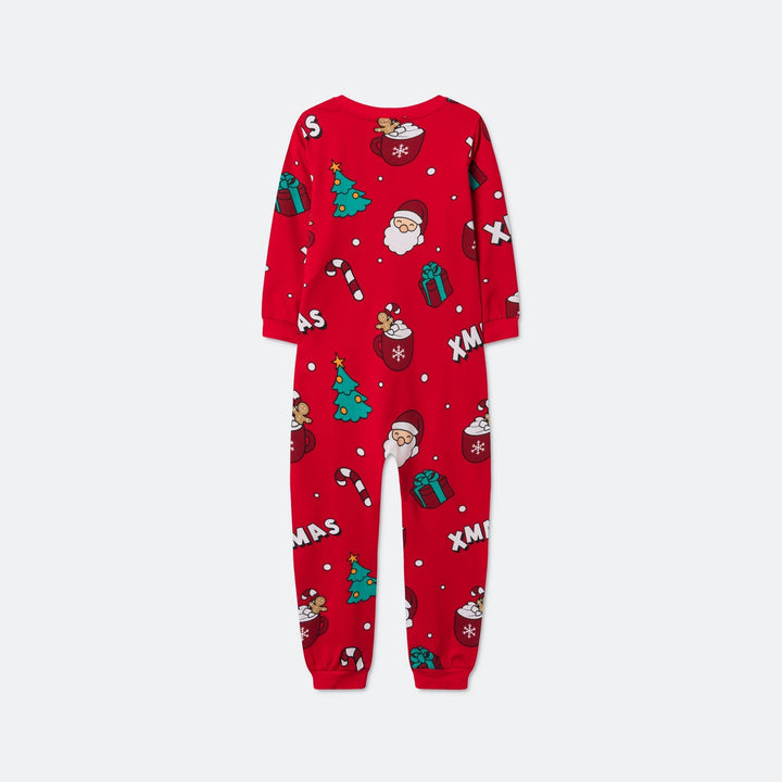 Punainen xmas-haalari lapsille