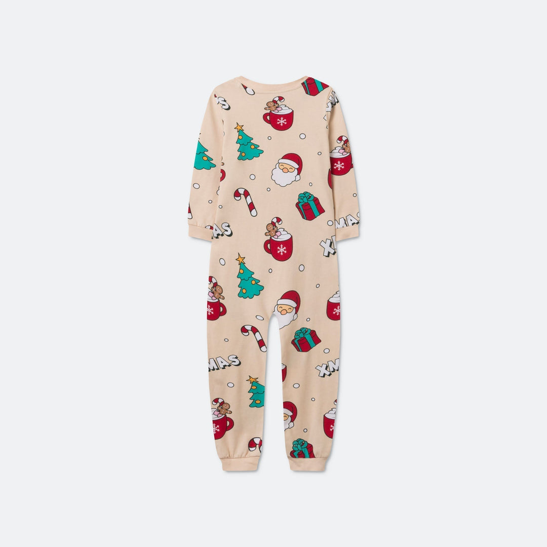 Beige xmas-haalari lapsille