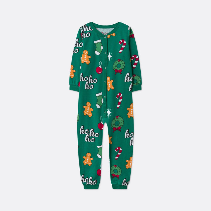 Vihreä hohoho-haalari lapsille