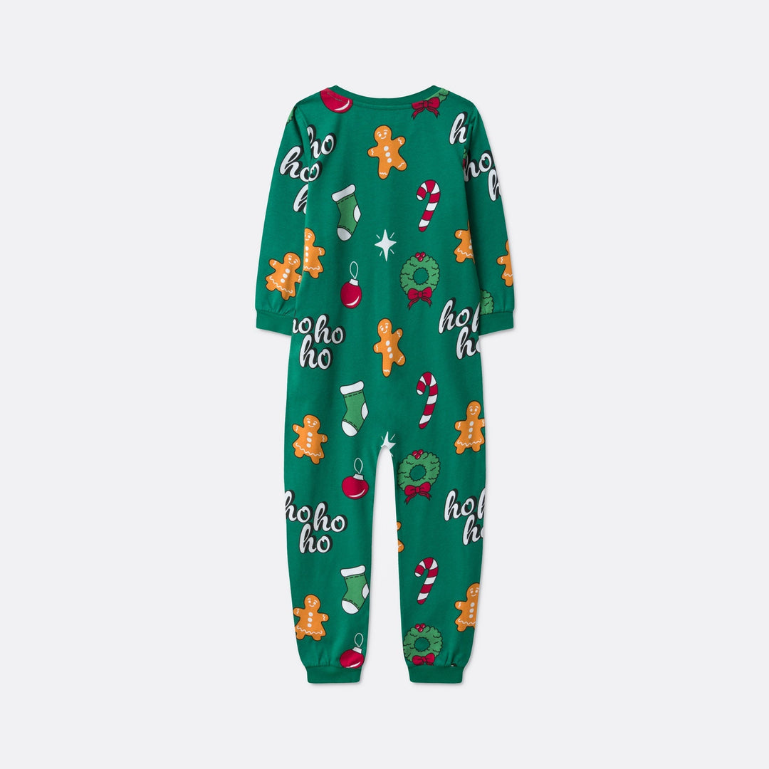 Vihreä hohoho-haalari lapsille