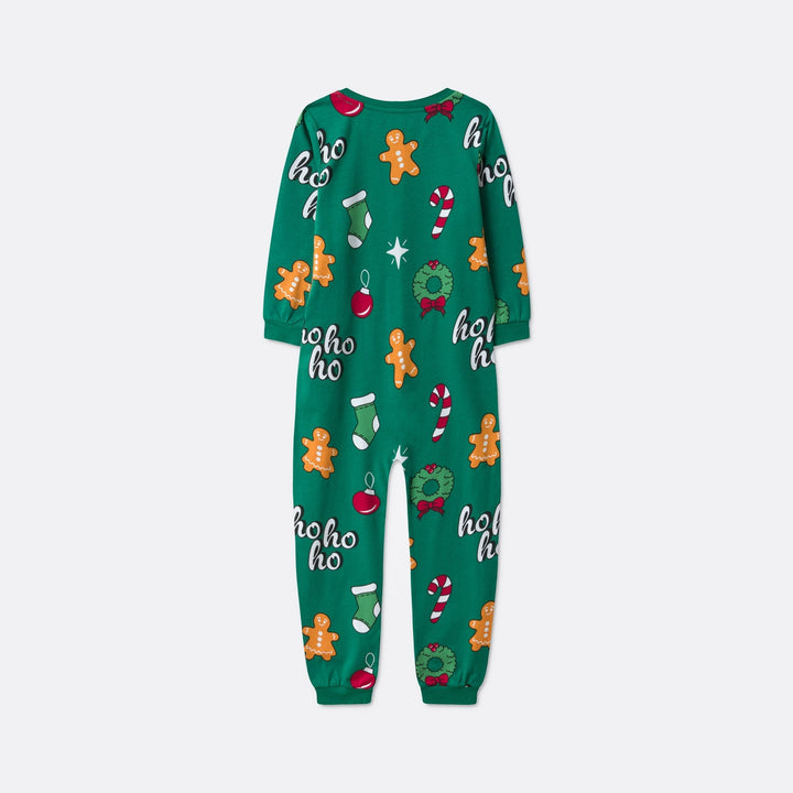 Vihreä hohoho-haalari lapsille