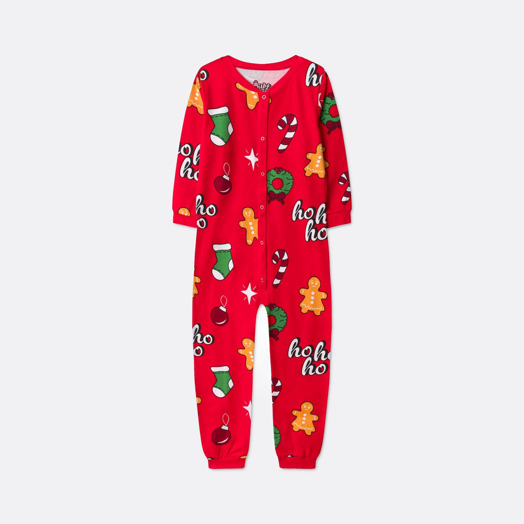 Punainen hohoho-haalari lapsille
