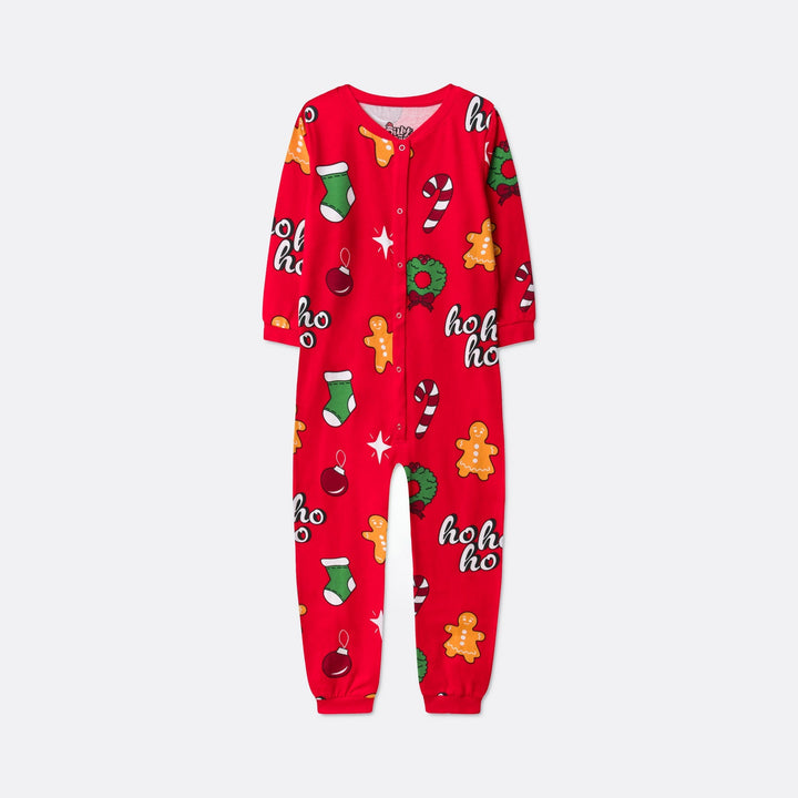 Punainen hohoho-haalari lapsille