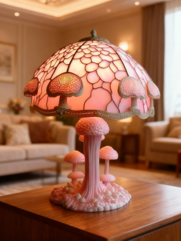 PINKGLOW | Vaaleanpunainen pöytälamppu herkällä valovaikutuksella