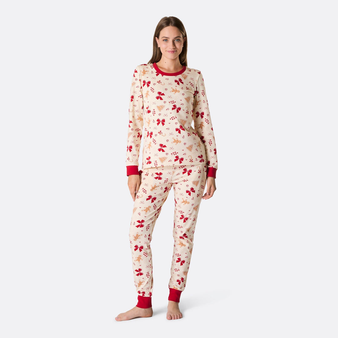 Piparkakku-joulupyjama naisille