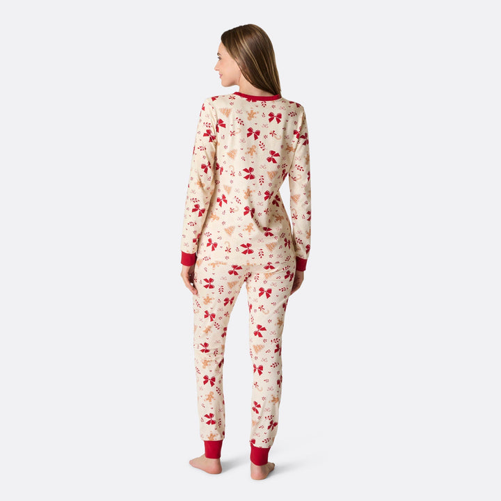 Piparkakku-joulupyjama naisille